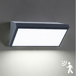 Brilagi - LED Vanjska zidna svjetiljka sa senzorom TRIANGLE LED/20W/230V IP65