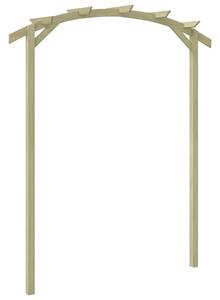 Vrtna pergola od impregnirane borovine 180 x 210 x 40 cm