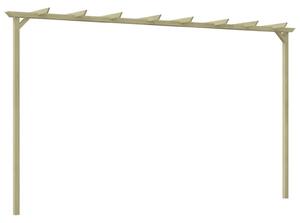 Vrtna pergola od impregnirane borovine 360 x 200 x 60 cm