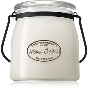 Milkhouse Candle Co. Creamery Victorian Christmas mirisna svijeća Butter Jar 454 g