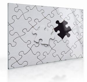 Staklena slika puzzle (70x50 cm)