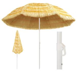 Suncobran za plažu u havajskom stilu 300 cm prirodni - 300 cm 1 300 cm