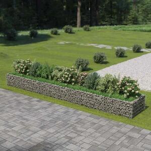 Gabionska sadilica od pocinčanog čelika 540 x 90 x 50 cm - 540 x 90 x 50 cm 1 540 x 90 x 50 cm