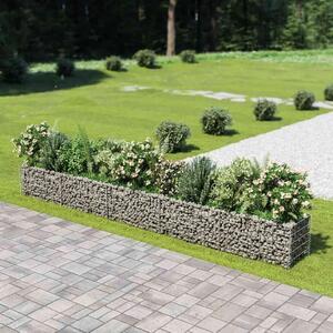 Gabionska sadilica od pocinčanog čelika 450 x 50 x 50 cm - 450 x 50 x 50 cm 1 450 x 50 x 50 cm
