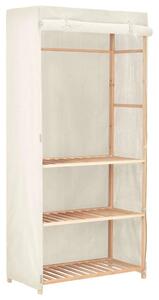 Ormar za odjeću s 3 razine 79 x 40 x 170 cm - Bijela 1 1 Bijela