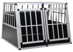 Kavez za pse s dvostrukim vratima 94 x 88 x 69 cm - 94 x 88 x 69 cm 94 x 88 x 69 cm