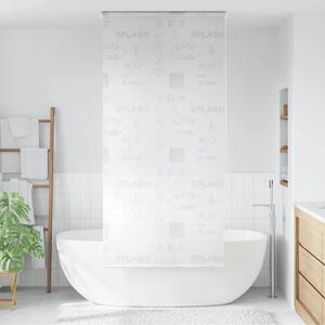 Zavjesa za tuš - Roleta za tuš 80 x 240 cm s natpisom Splash - 80 x 240 cm Prskano 80 x 240 cm Prskano