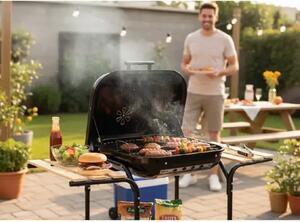 BBW Meeting 0155 američki BBQ roštilj – mobilni roštilj na ugljen za dvorište i terasu