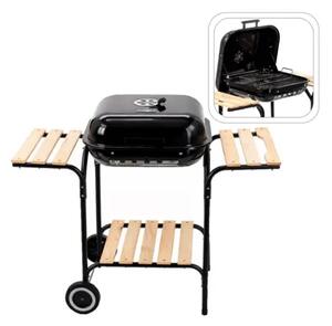 BBW Meeting 0155 američki BBQ roštilj – mobilni roštilj na ugljen za dvorište i terasu