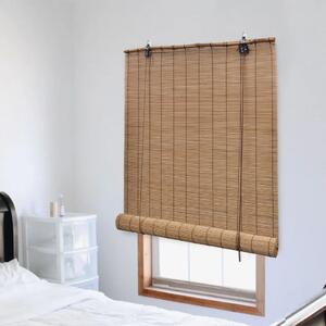 Roleta od bambusa 80 x 220 cm smeđa - Smeđa 80 x 220 cm