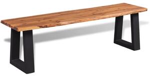Klupa od masivnog drva akacije 160 cm - 160 cm 160 cm