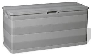 Vrtna kutija za pohranu siva 117 x 45 x 56 cm - Svjetlosiva Svjetlosiva