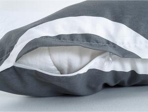 Siva posteljina za krevet za jednu osobu od krepa 140x200 cm Top Class – B.E.S