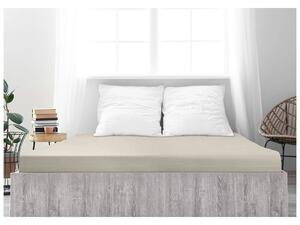 Jersey plahta ALVORA 180x200 cm bež boje