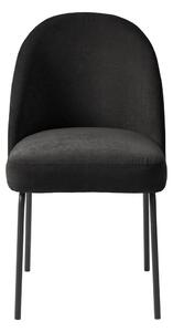 Crna blagovaonska stolica Creston - Unique Furniture