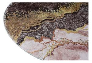Smeđo-u zlatnoj boji perivi tepih 80x120 cm – Vitaus