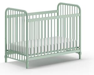 Zeleni metalni dječji krevet 60x120 cm BRONXX – Vipack