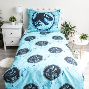 Pamučna dječja posteljina za krevet za jednu osobu sa svjetlećim efektom 140x200 cm Jurrastic World - Jerry Fabrics