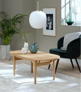 Stolić u dekoru hrasta u prirodnoj boji 70x130 cm Carno - Unique Furniture