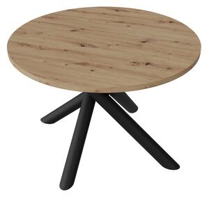 Zondo.hr Okrugli blagovaonski stol 110 cm Ossla (hrast artisan). 1116740