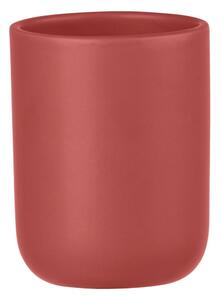 Crvena keramička čašica za četkicu za zube Olinda - Allstar