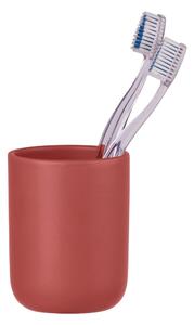 Crvena keramička čašica za četkicu za zube Olinda - Allstar