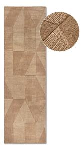 Bež ručno rađena vunenia staza 80x250 cm Ursule – Villeroy&Boch