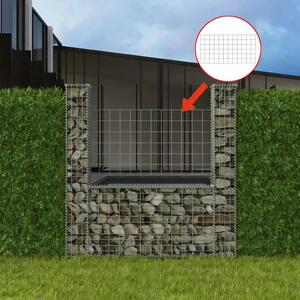 Gabion - Gabion ograde - Gabionska košara U-oblika od pocinčanog čelika 160 x 20 x 150 cm - 160 x 20 x 150 cm 1 160 x 20 x 150 c