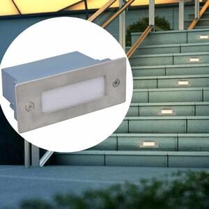 LED ugradbena svjetla za stepenice 6 kom 44 x 111 x 56 mm