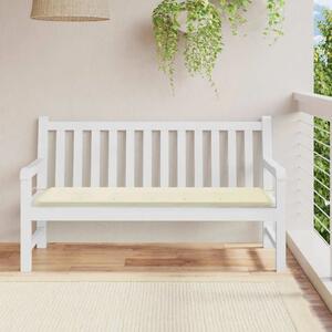 Jastuk za vrtnu klupu krem 150x50x3 cm od tkanine Oxford - Krema 150 x 50 x 3 cm 1 Krema