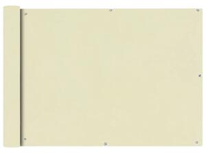 Balkonska Zaštita Oxford Tkanina Krem boje 75x600 cm - Krema 75 x 600 cm 1 Krema