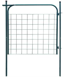 Vrtna ograda 100x100 cm Zelena - Zelena 100 x 100 cm Zelena