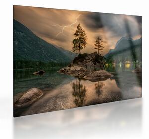 Lijepa staklena slika krajolika (70x50 cm)