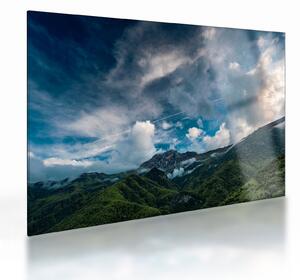 Staklena slika planina (70x50 cm)