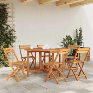 Vrtni stol od masivnog bagremovog drva 130 x 90 x 72 cm - 1 Stol od 130 cm Stol od 130 cm