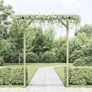 Vrtna pergola 205 x 40 x 203 cm drvena - 200 x 40 x 205 cm 1 200 x 40 x 205 cm