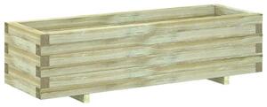 Sadilica 120 x 40 x 30 cm drvena pravokutna - Zelena 120 x 40 x 30 cm 1 Zelena