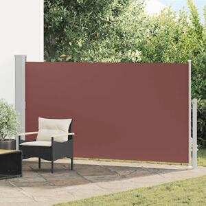 Uvlačiva bočna tenda za terasu 160 x 300 cm smeđa - Smeđa 160 x 300 cm 1 Smeđa
