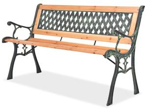 Vrtna klupa 122 cm drvena - 122 cm 1 Model dijamanta 1