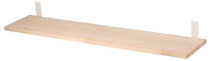 Atmowood polica od borovine 100 cm - donji okovi Kovanje: Bijeli okovi