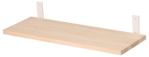 Atmowood polica od borovine 60 cm - donji okovi Kovanje: Bijeli okovi