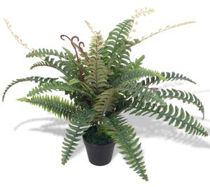 Umjetna Biljka Paprat s posudom 60 cm Zelena - Zelena 1 paprat / 60 cm Paprat / 60 cm