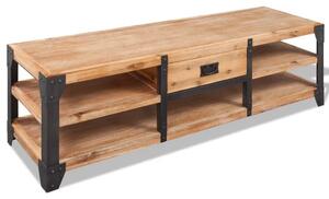 TV Stalak od Masivnog Bagremovog Drva 140x40x45 cm