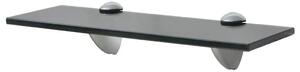 Zidna polica staklena 30 x 20 cm 8 mm - Crna 30 x 20 cm 1 1