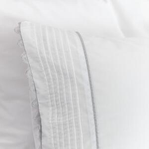 Bijela posteljina od egipatskog pamuka Bianca Ric Rac, 135 x 200 cm