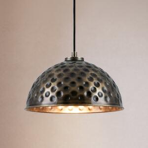 Opviq Luster ECHO, antikni mjed, Ø 26 cm, metal, E27, prigušiva, Bronca / stari mesing, Dnevni boravak/blagovaonica, Metal