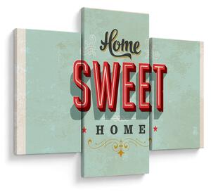 Slika - Home sweet home (90x60 cm)