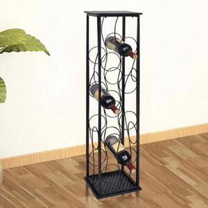 Stalak za Vino za 8 Boca Metalni - 23.5 x 21.5 x 100 cm 1 1 1