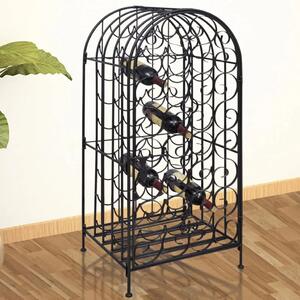 Stalak za Vino za 35 Boca Metalni - 44 x 38 x 100 cm 1 1 1
