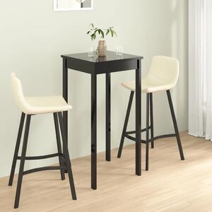 Barski stol MDF crni 55 x 55 x 107 cm - 1 55 cm 55 cm